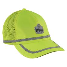 Lime hi-vis baseball hat