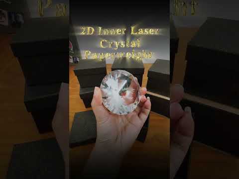 Custom Crystal Paperweight | Diamond