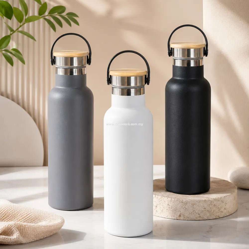 Premium Vacuum Flask with Carry Handle 0140
