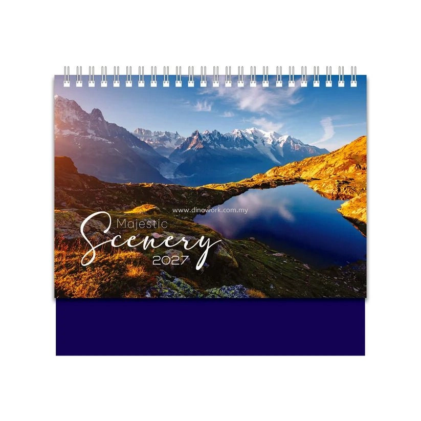 Calendar 2027 (Landscape) Scenery