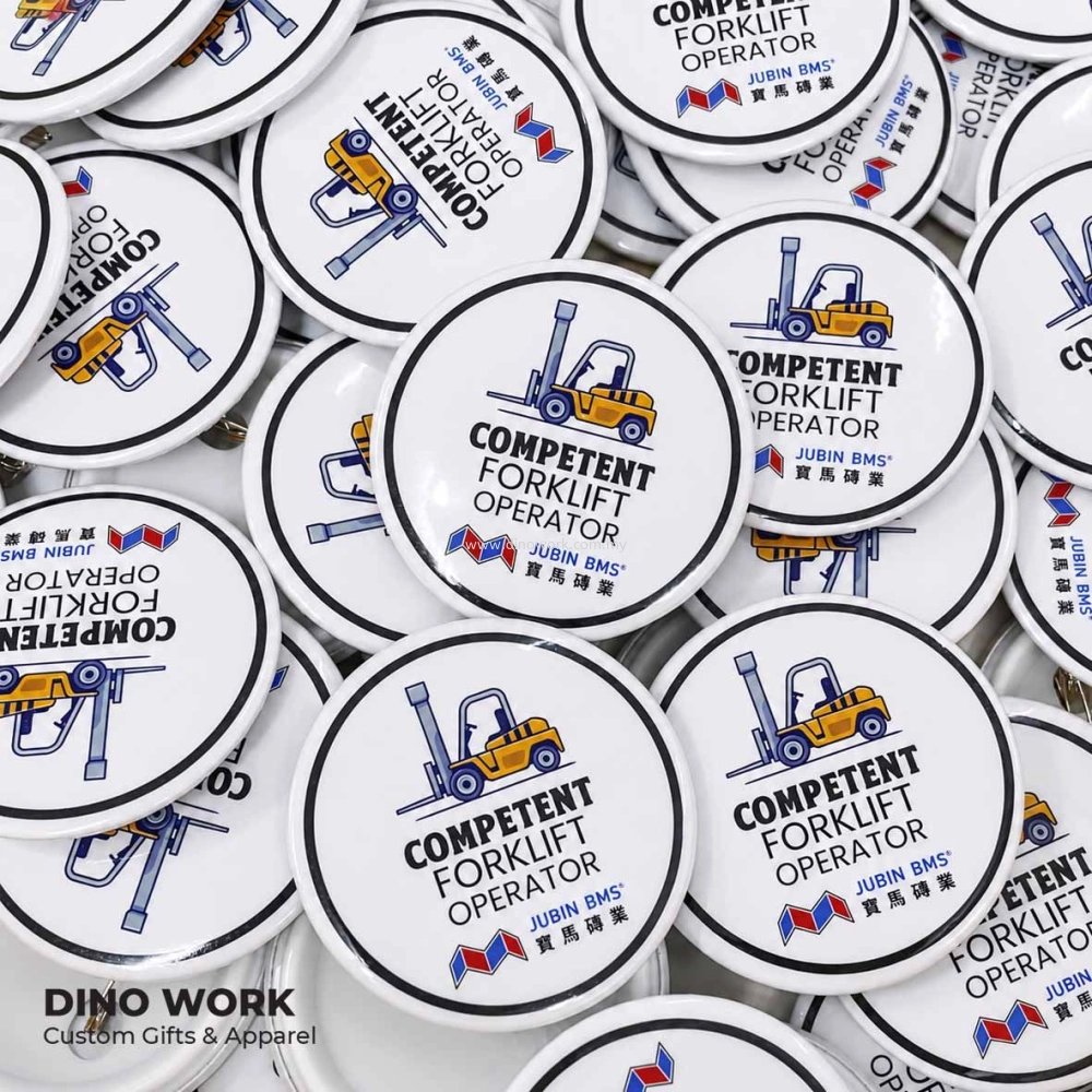 Custom Made Button Badge