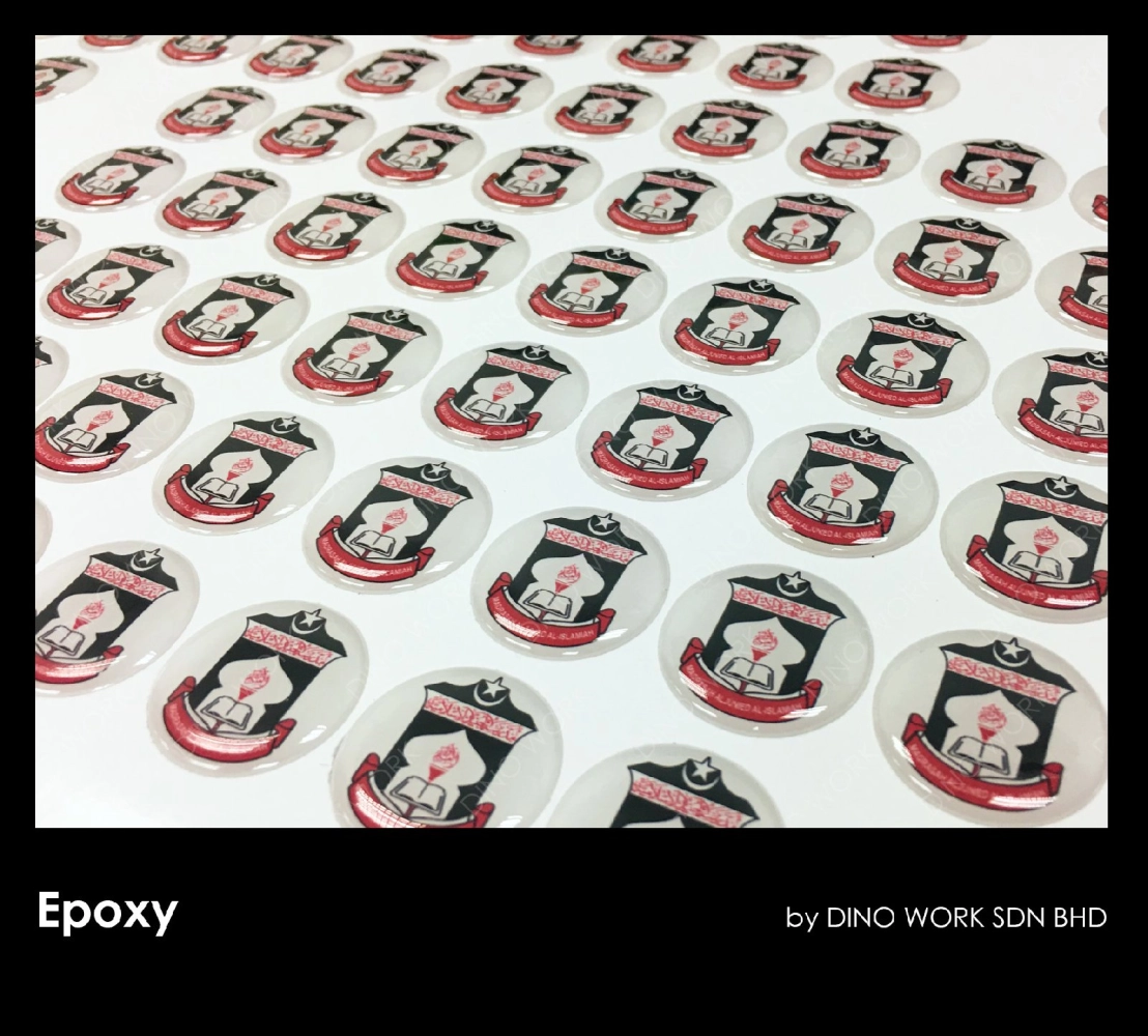 Full Color Logo Epoxy