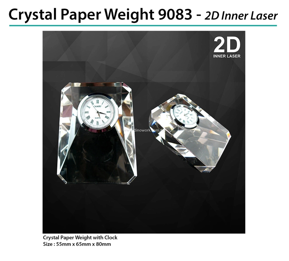 Crystal Paper Weight 9083