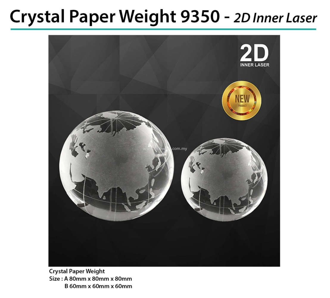 Crystal Paper Weights