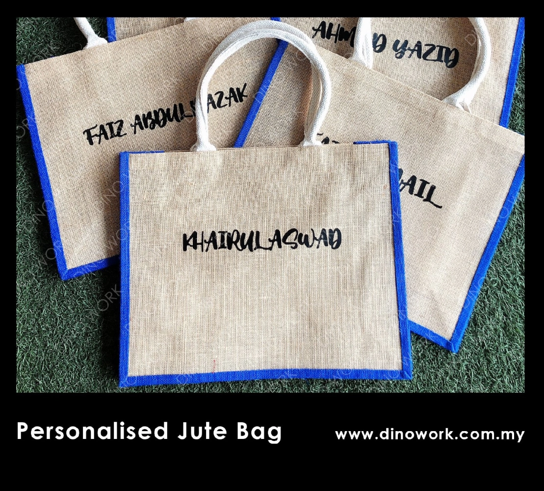Personalize Jute Bag