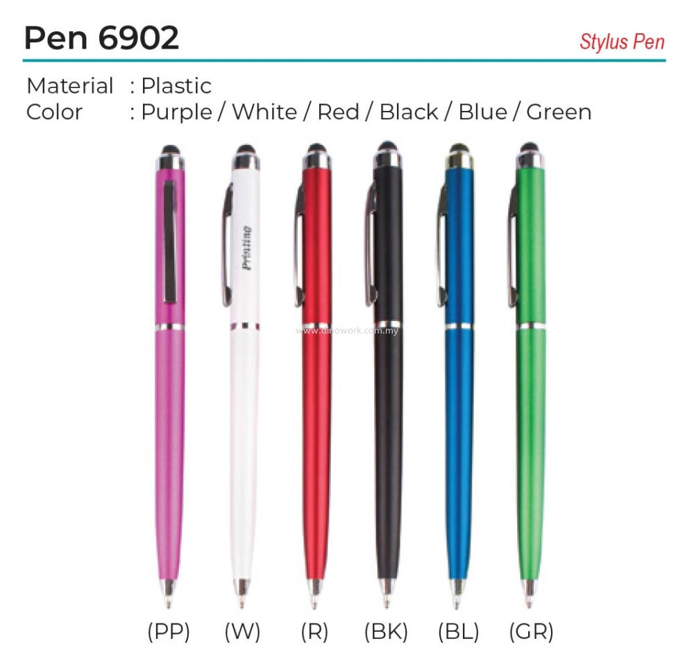 Plastic Stylus Pen