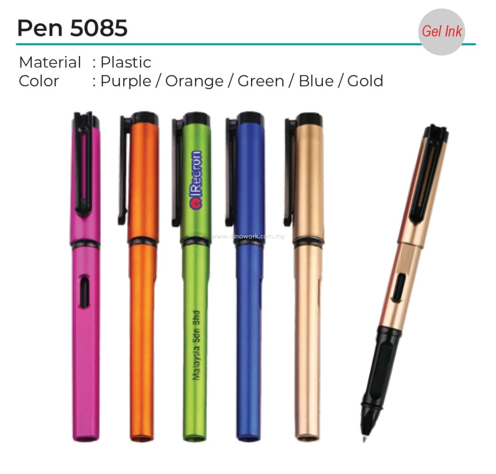 Plastic Gel Ink Pen 5085