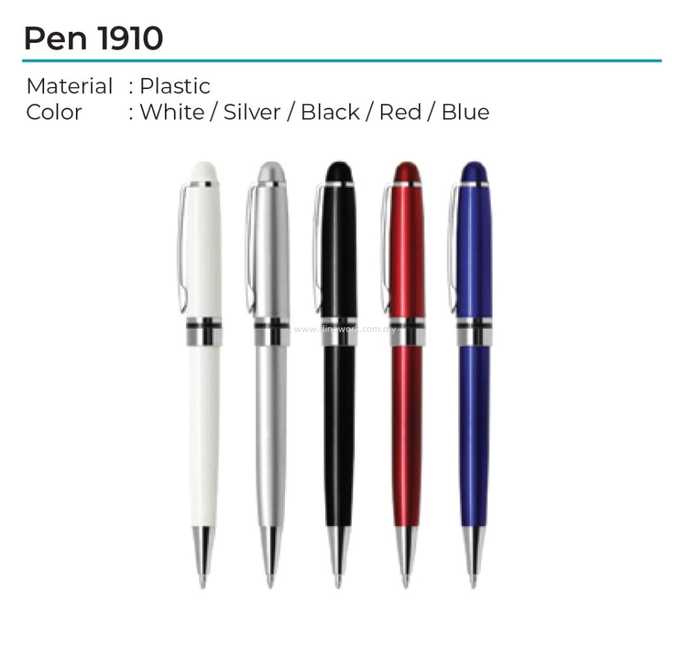Plastic Ball Pen 1910
