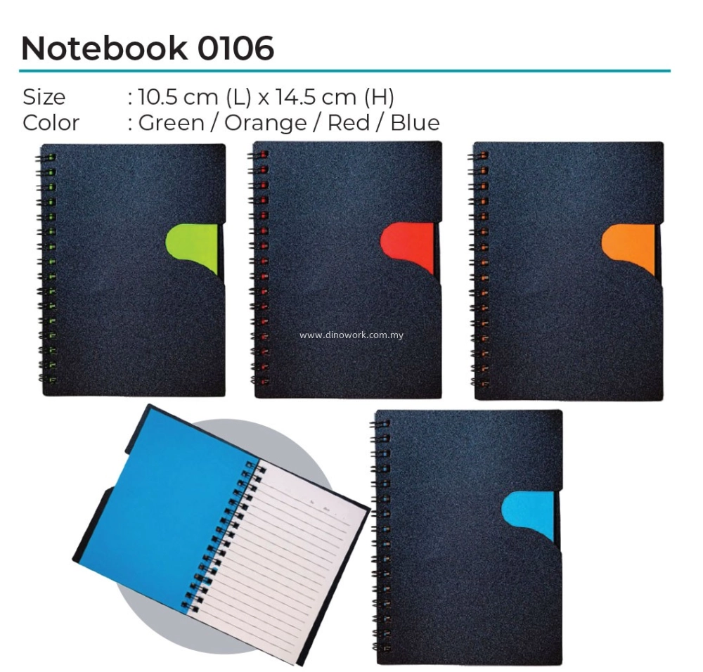 PVC A6 Notebook 0140