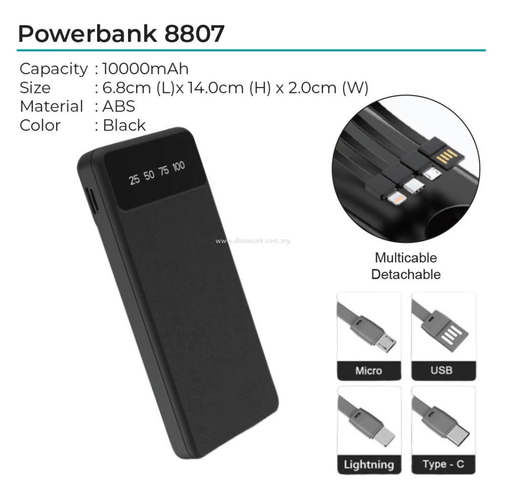 Powerbank 8807