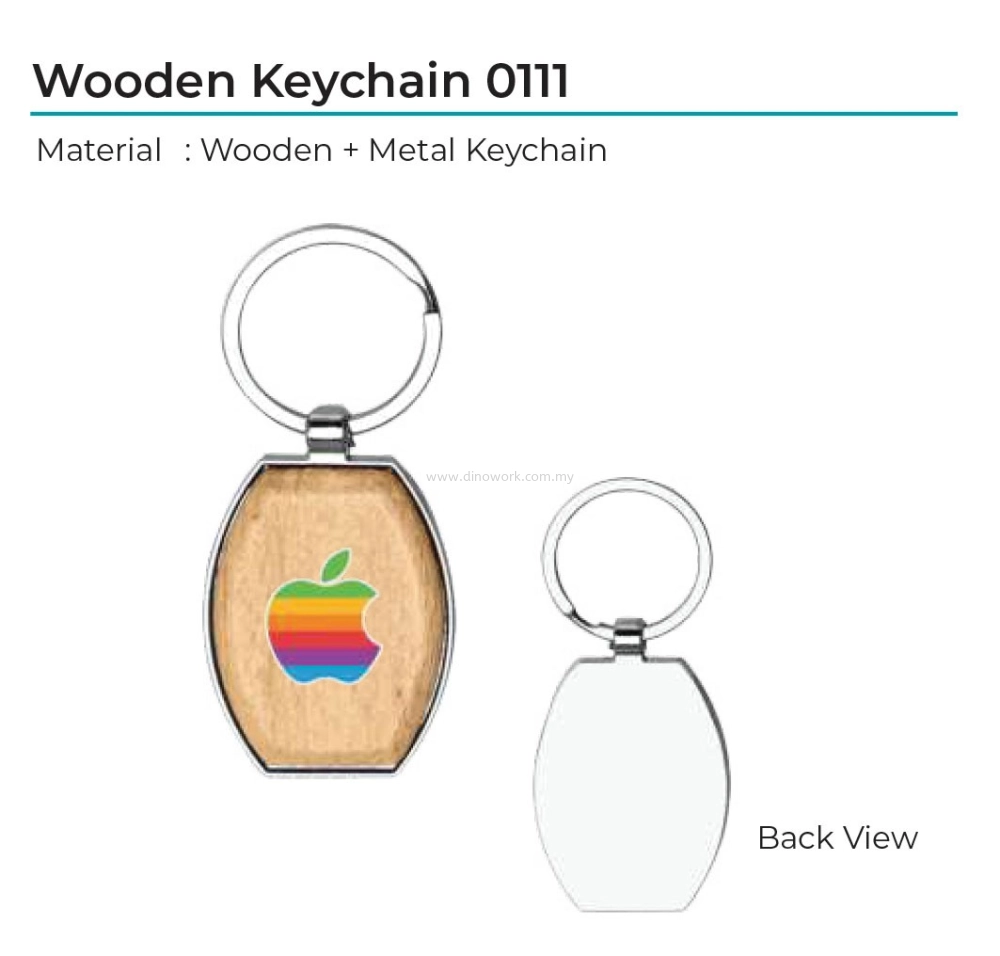 Wooden Keychain 0111