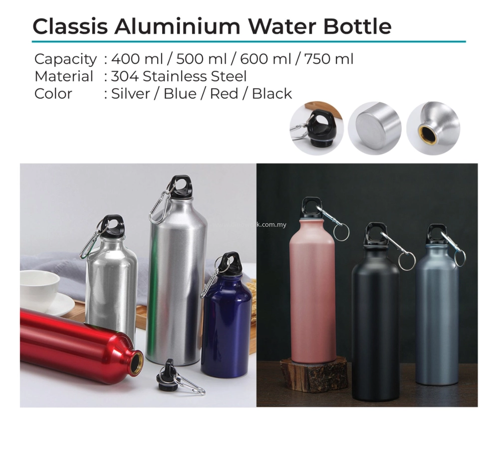 Classis Aluminium Sports Bottle