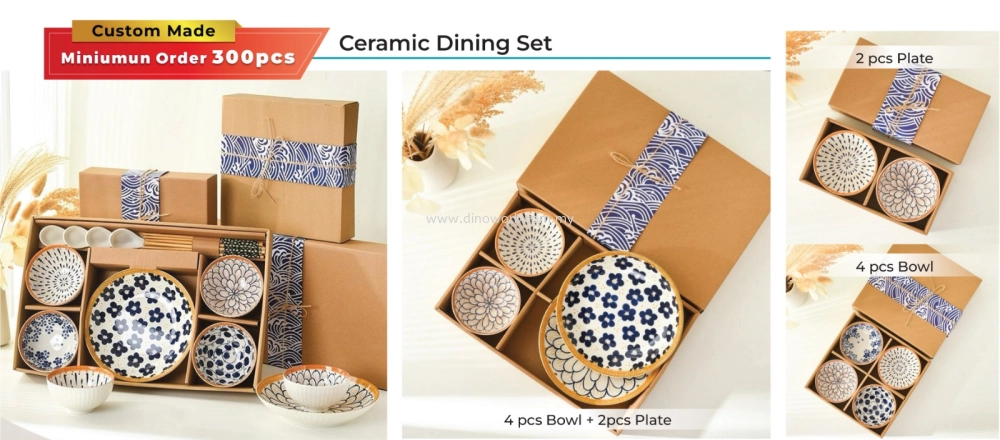 Custom Made Ceramic Dining Set