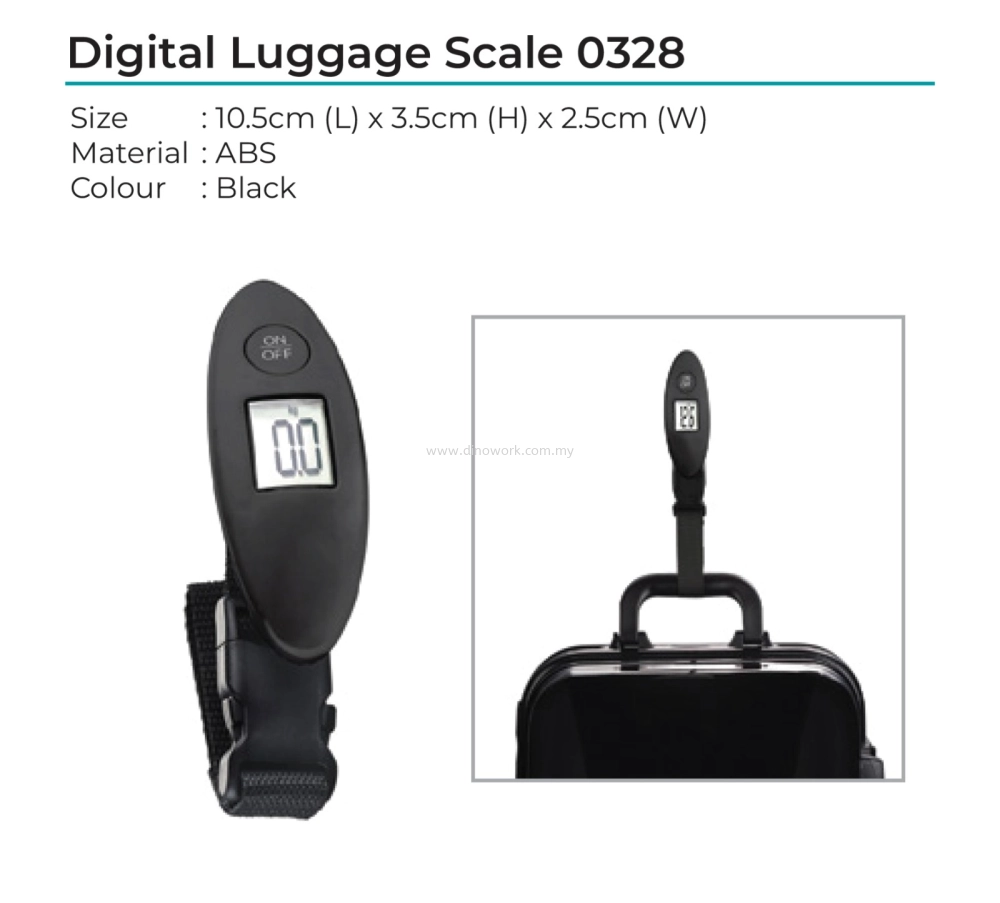 Digital Luggage Scale 0328