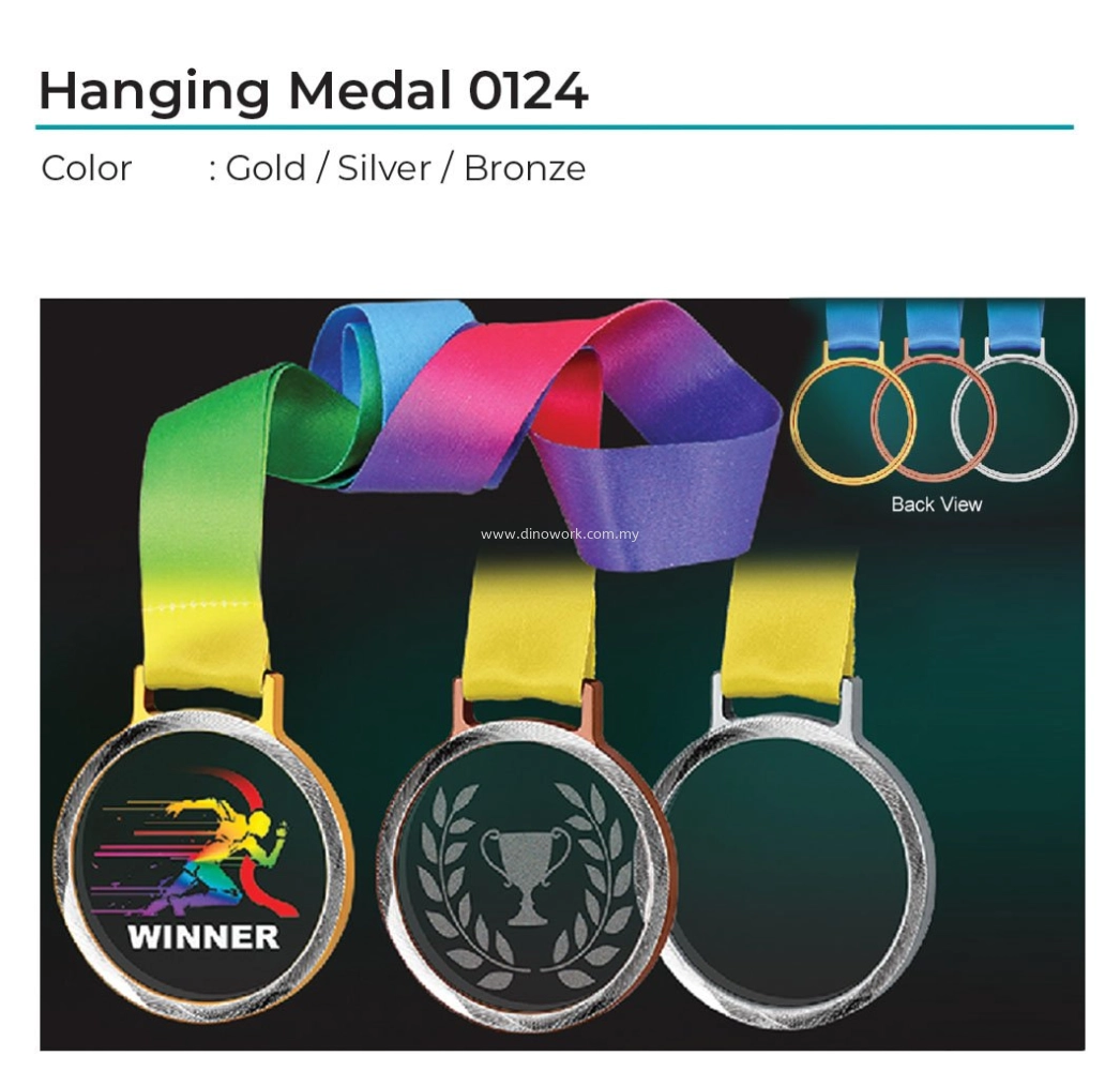 Crystal Hanging Medal