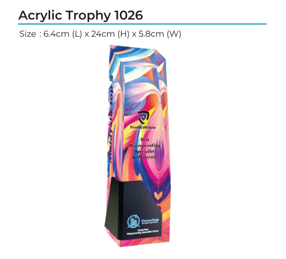 Acrylic Award 1026