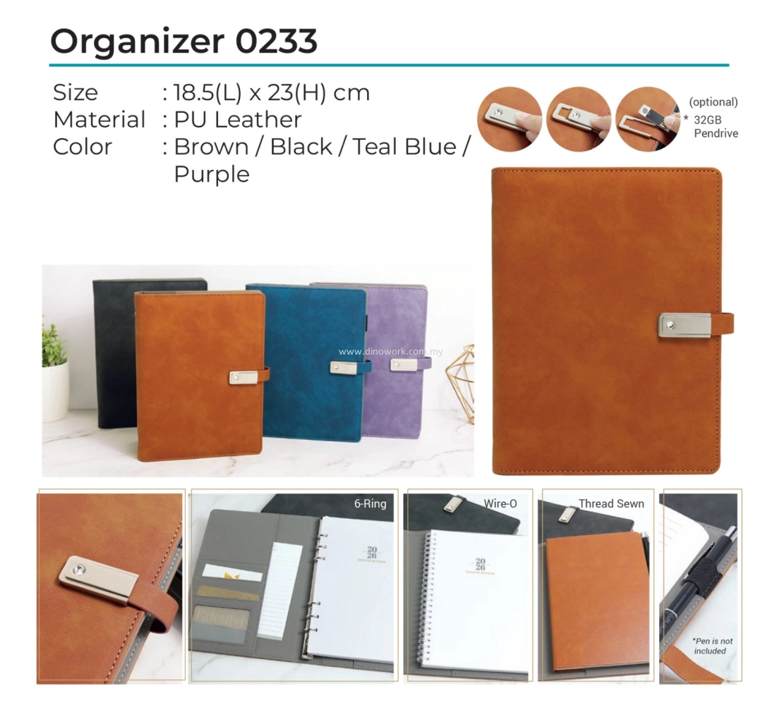 Custom Organizers