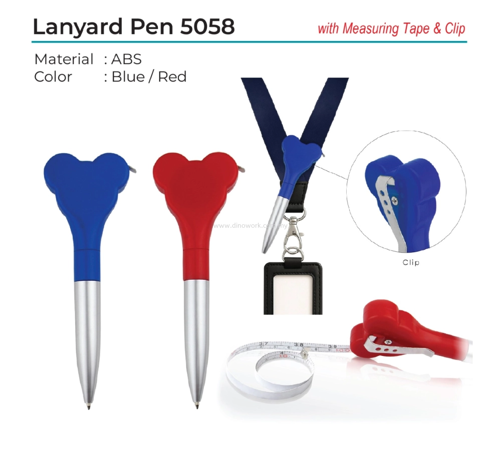 Multi-Function Pen with Measurement Tape