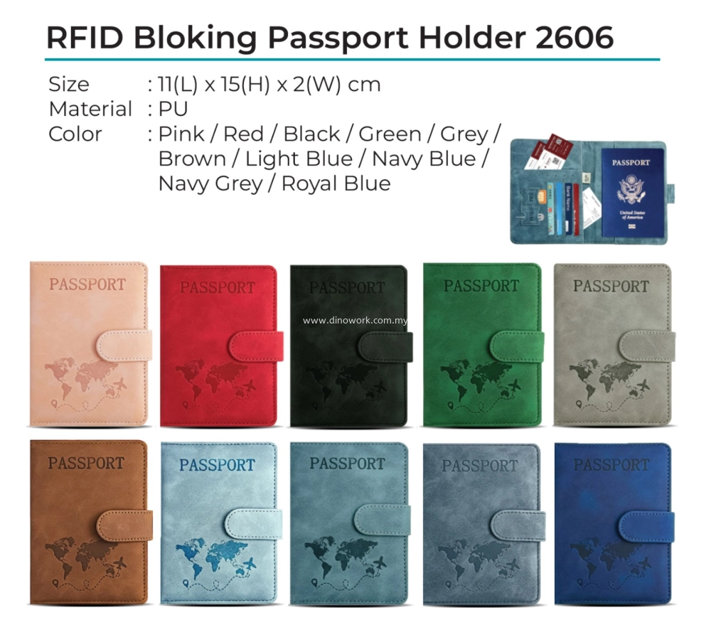 RFID Passport Holder 2606