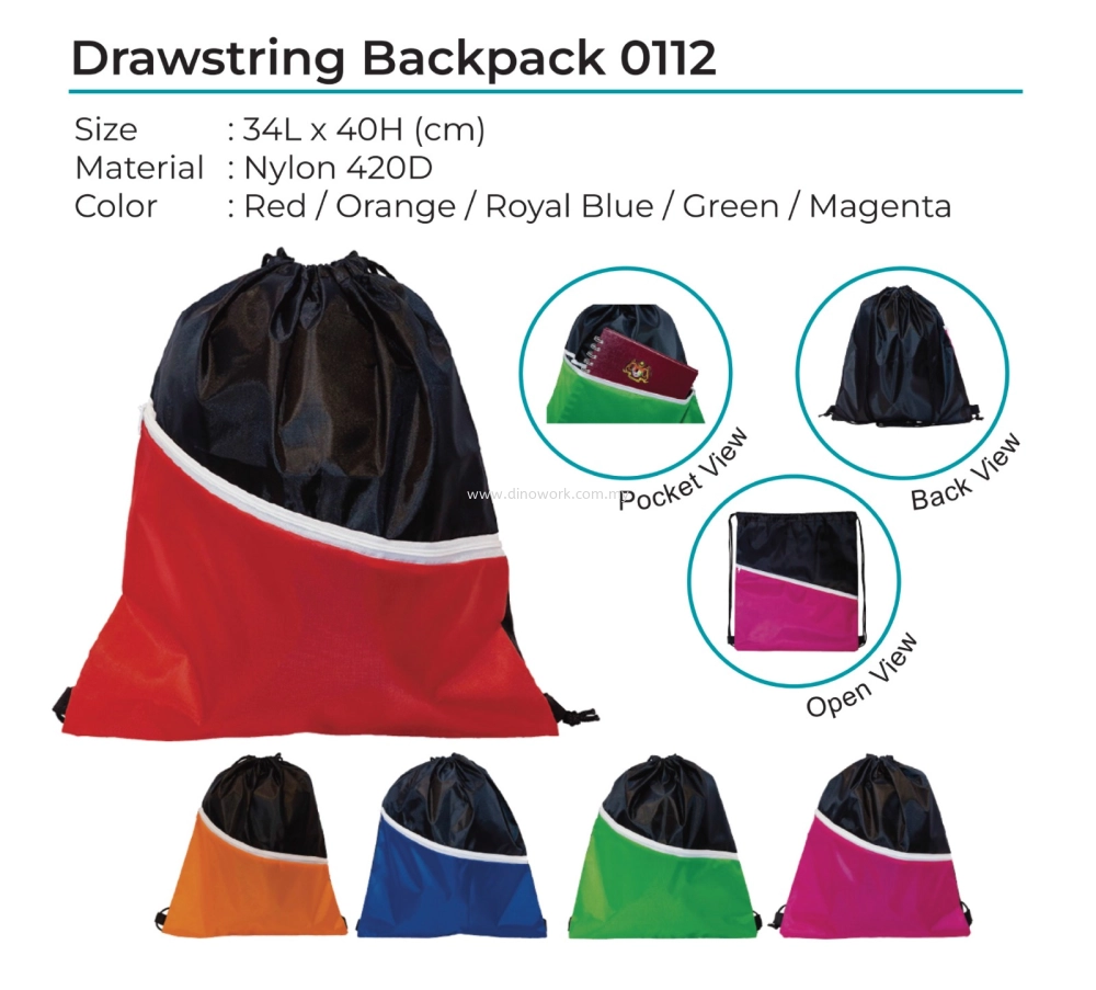 Nyon Drawstring Backpack 0112
