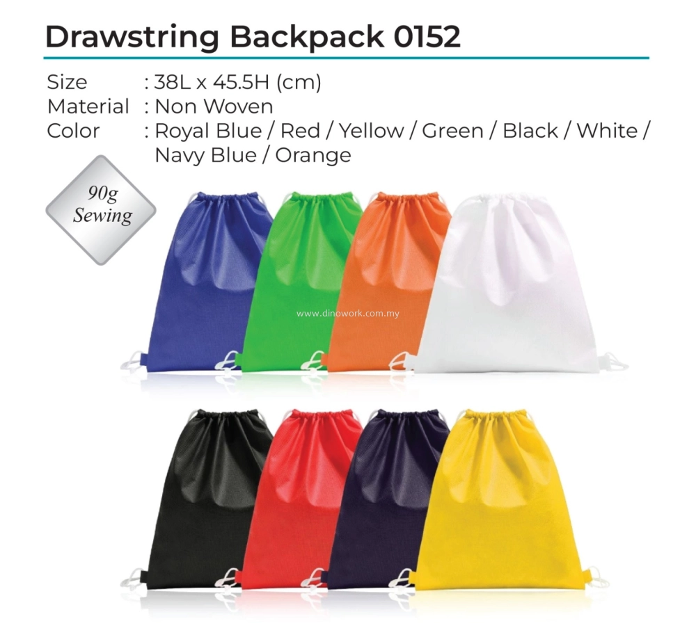 Non Woven Drawstring Backpack 0152