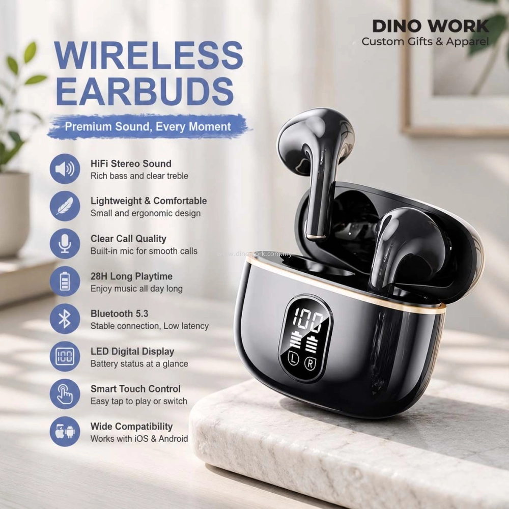 2026 Latest Design | Wireless Earbuds