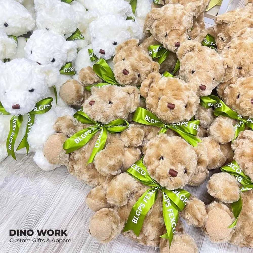 Custom Teddy Bear with Logo Malaysia