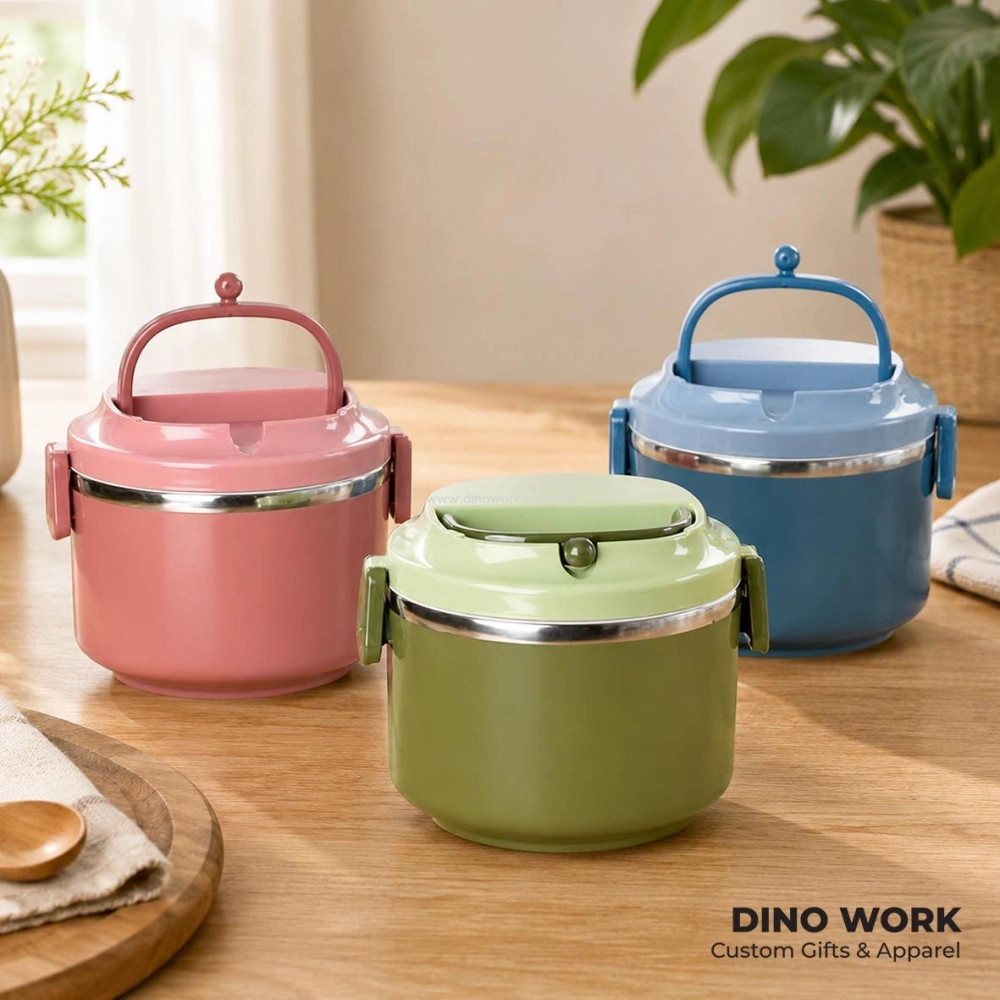 Stainless Steel Lunch Box 1-tier & 2-tier