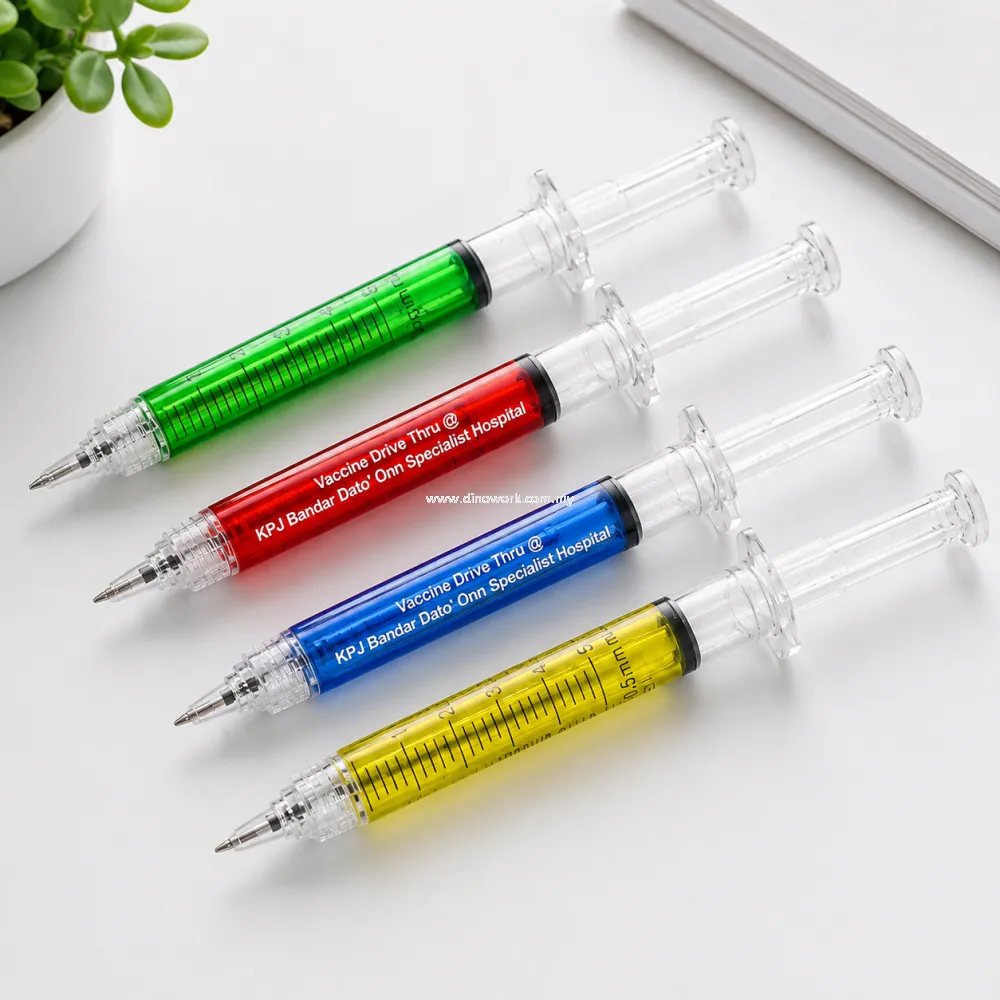 Syringe Shape Ball Pen | Custom Promotional Pen