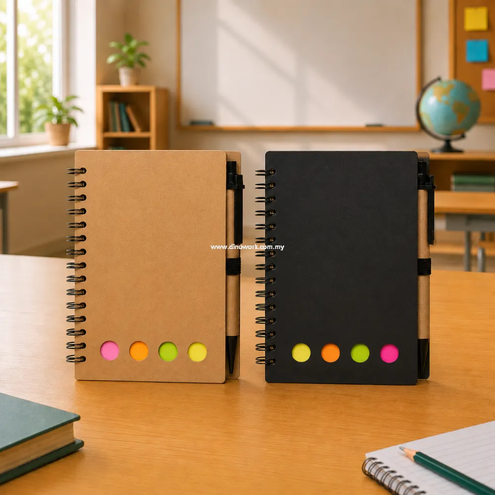 Eco A6 Notebook with Pen 0106