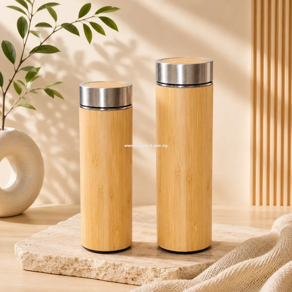 Bamboo Vacuum Flask 350ml | 500ml