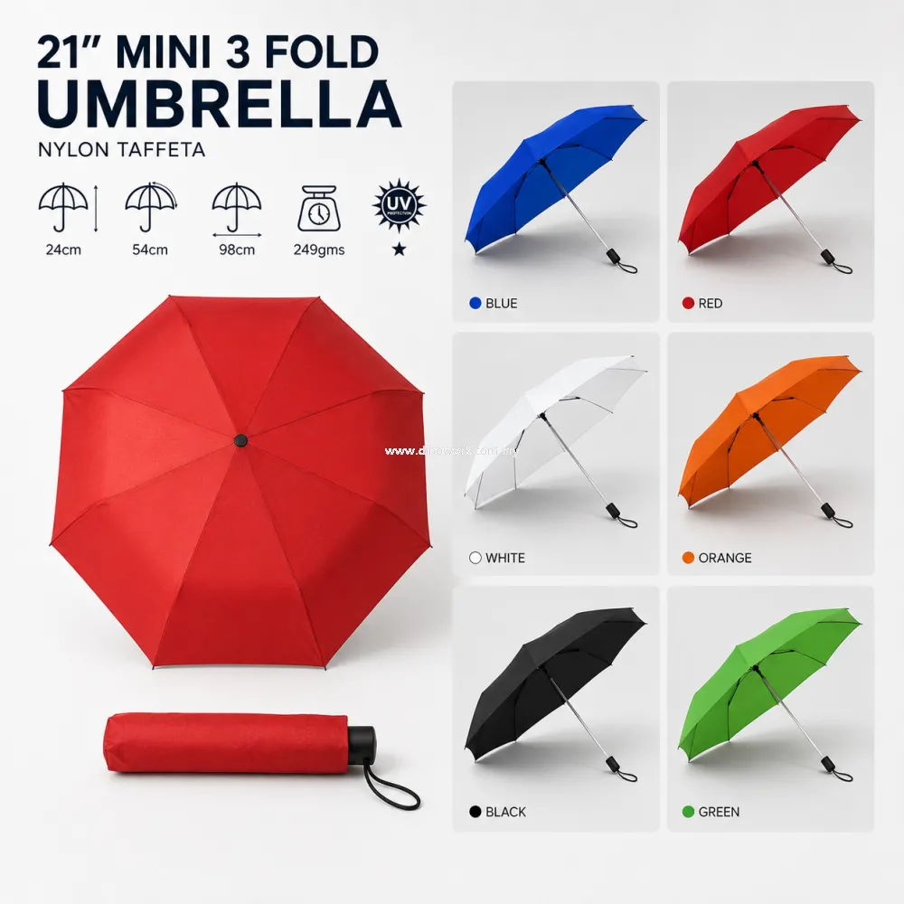 Manual Open Folding Umbrella