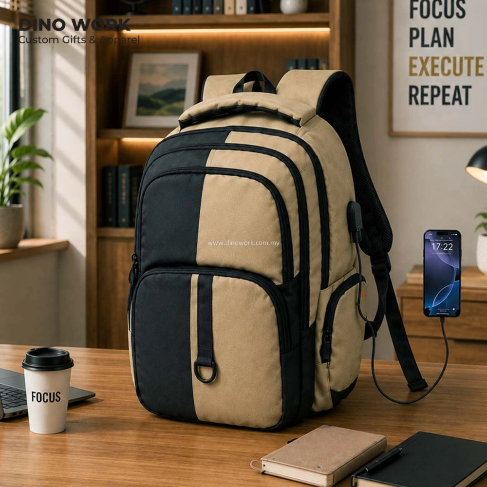 Premium Quality USB Charging Laptop Backpack