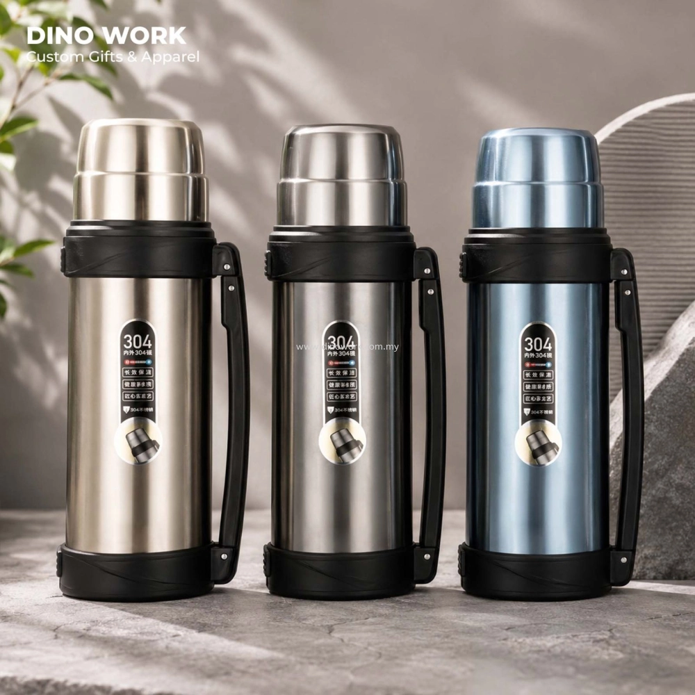 Premium Quality Stainless Steel Vacuum Flask 5894 (Keep Warm 24hrs)