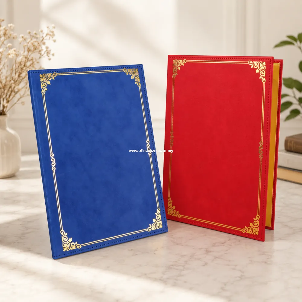 Premium PU Certificate Folder