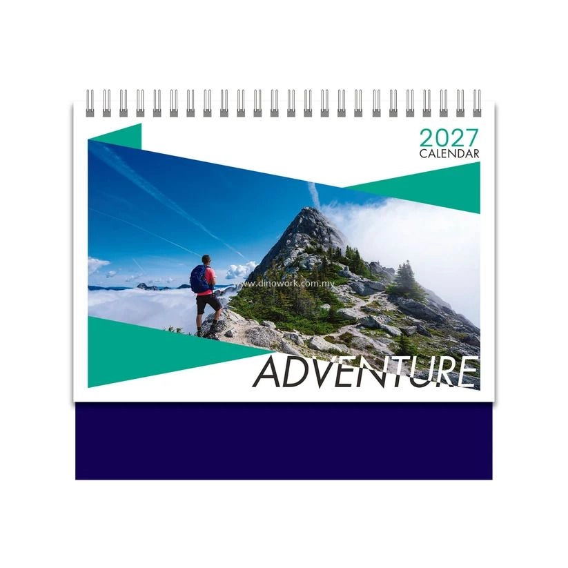 Calendar 2027 (Landscape) Adventure