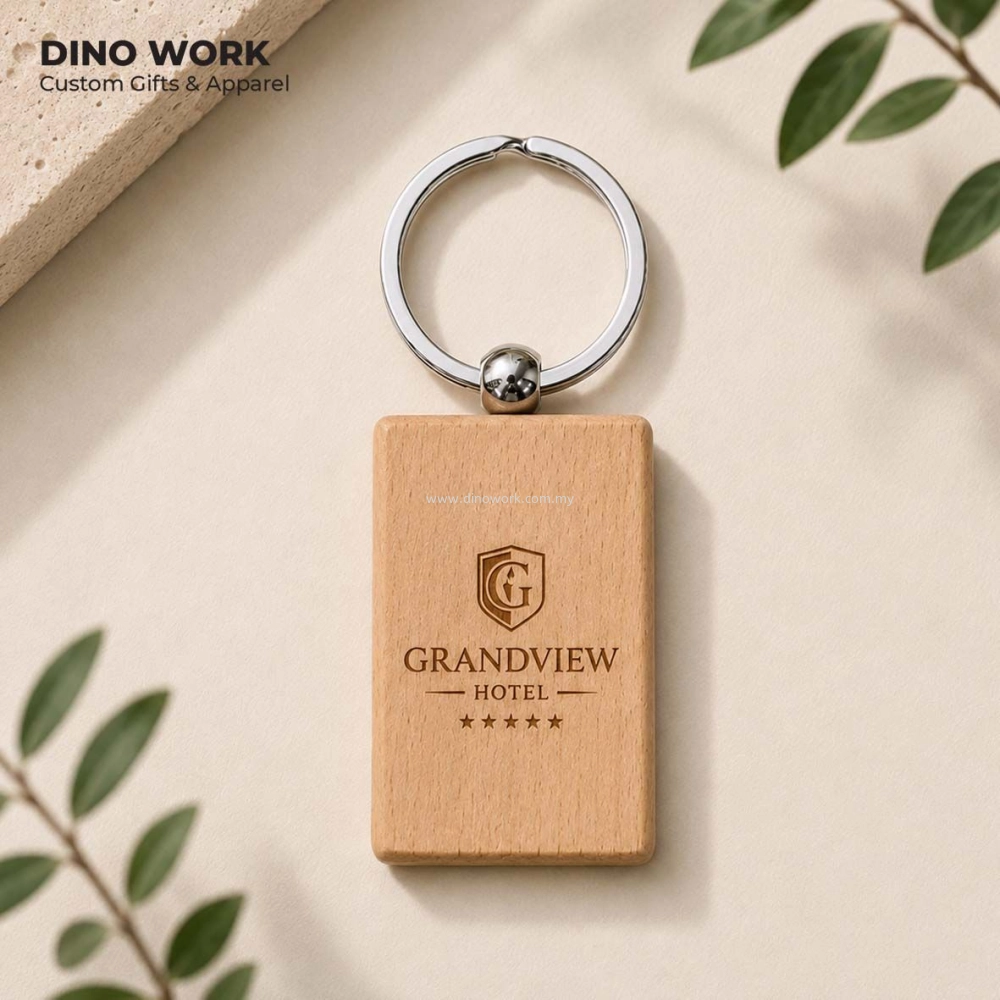 Wooden Keychain | Free Box