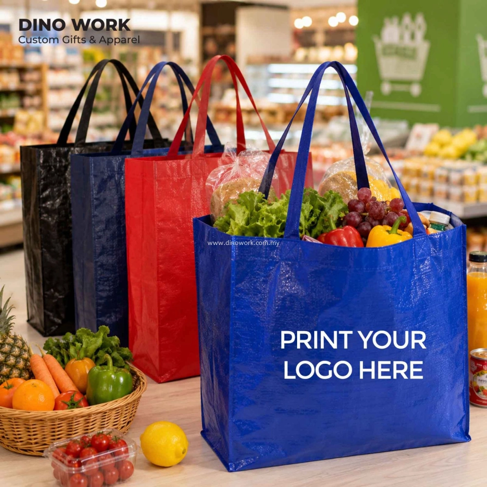 PP Woven Laminated Tote Bag 0241 (Glossy)