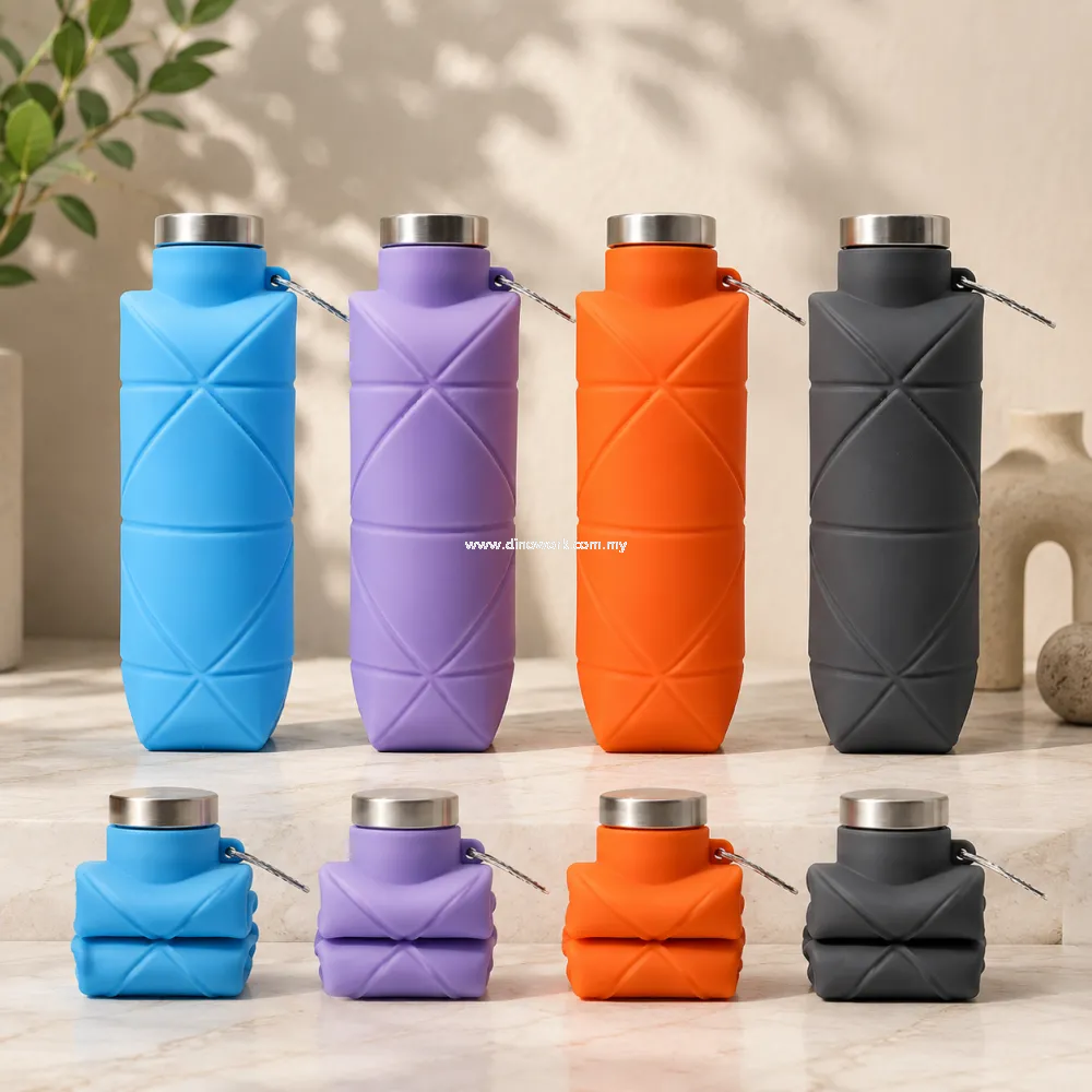 Collapsible Silicone Water Bottle