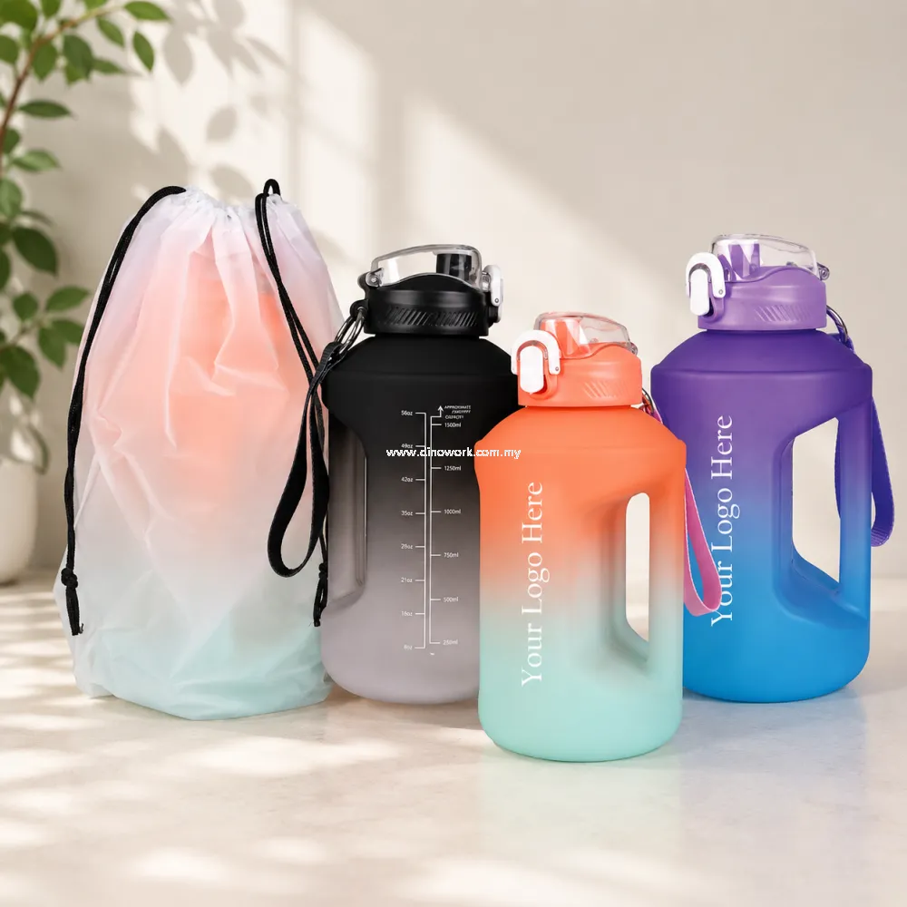 Large Capacity Sports Water Bottle with Bag 1982