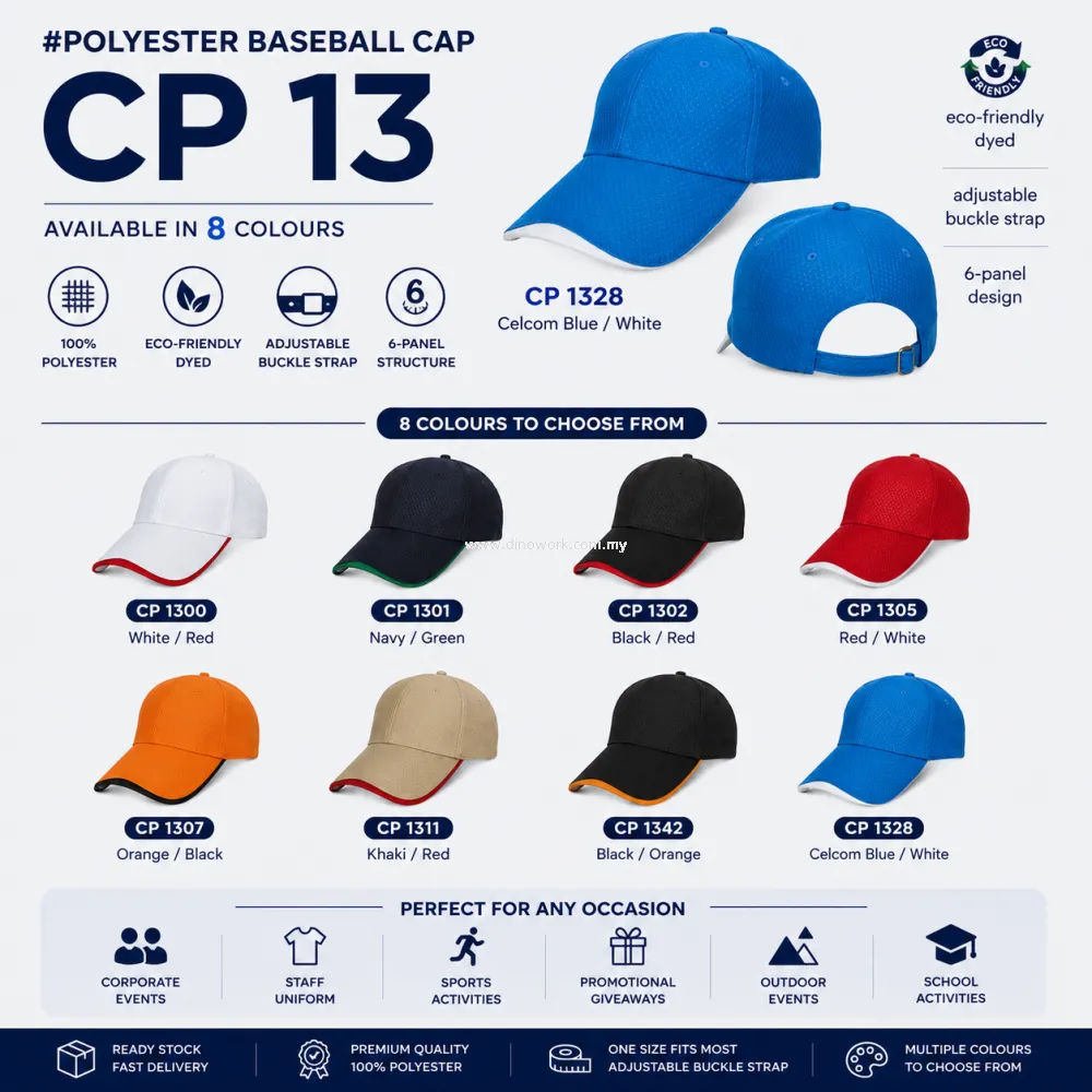 Polyester Baseball Cap CP13
