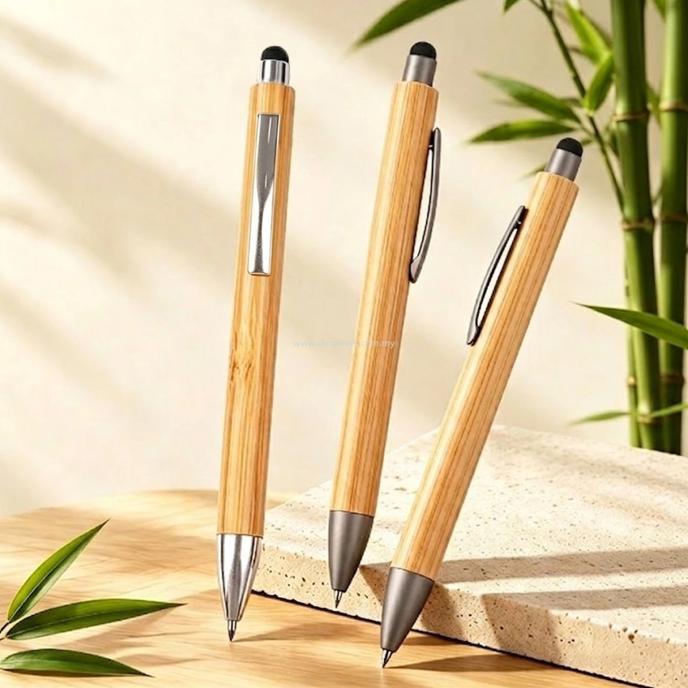 Bamboo Stylus Ball Pen 5522