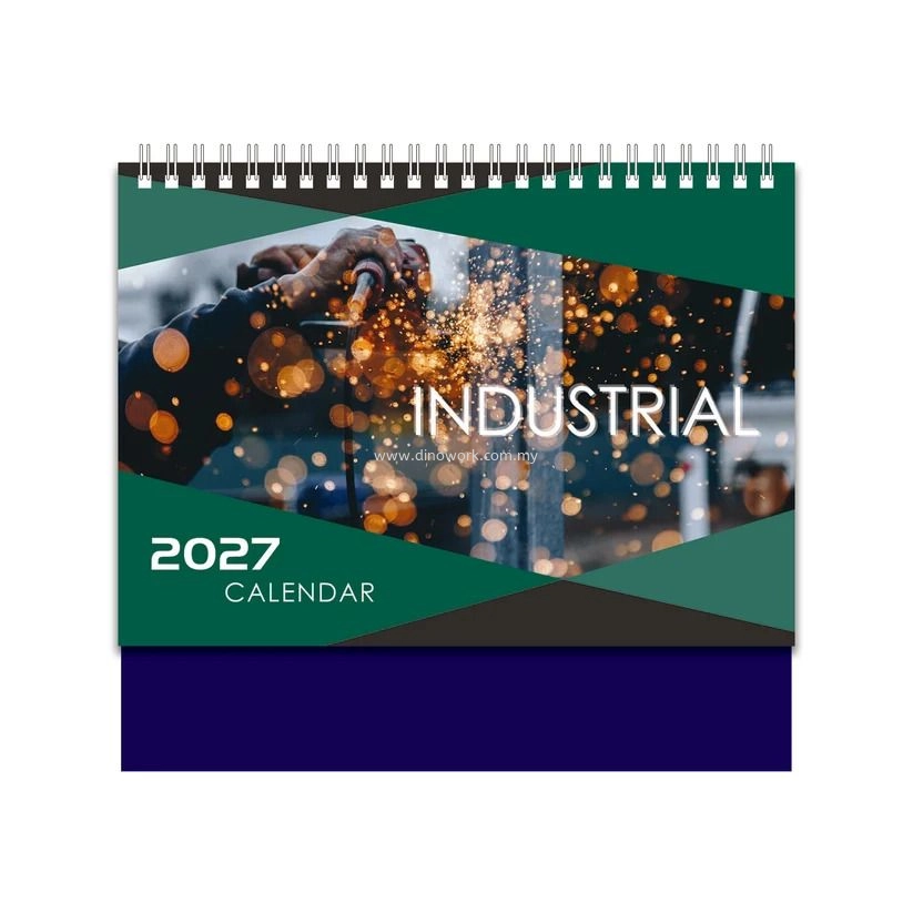Calendar 2027 (Landscape) Industrial