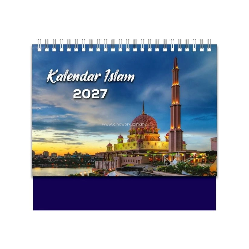Calendar 2027 (Landscape) Kalendar Islam