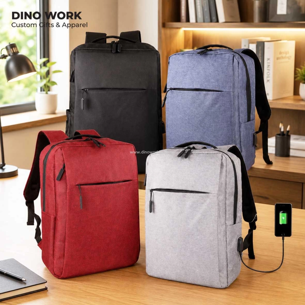 Low Price USB Charging Laptop Backpack