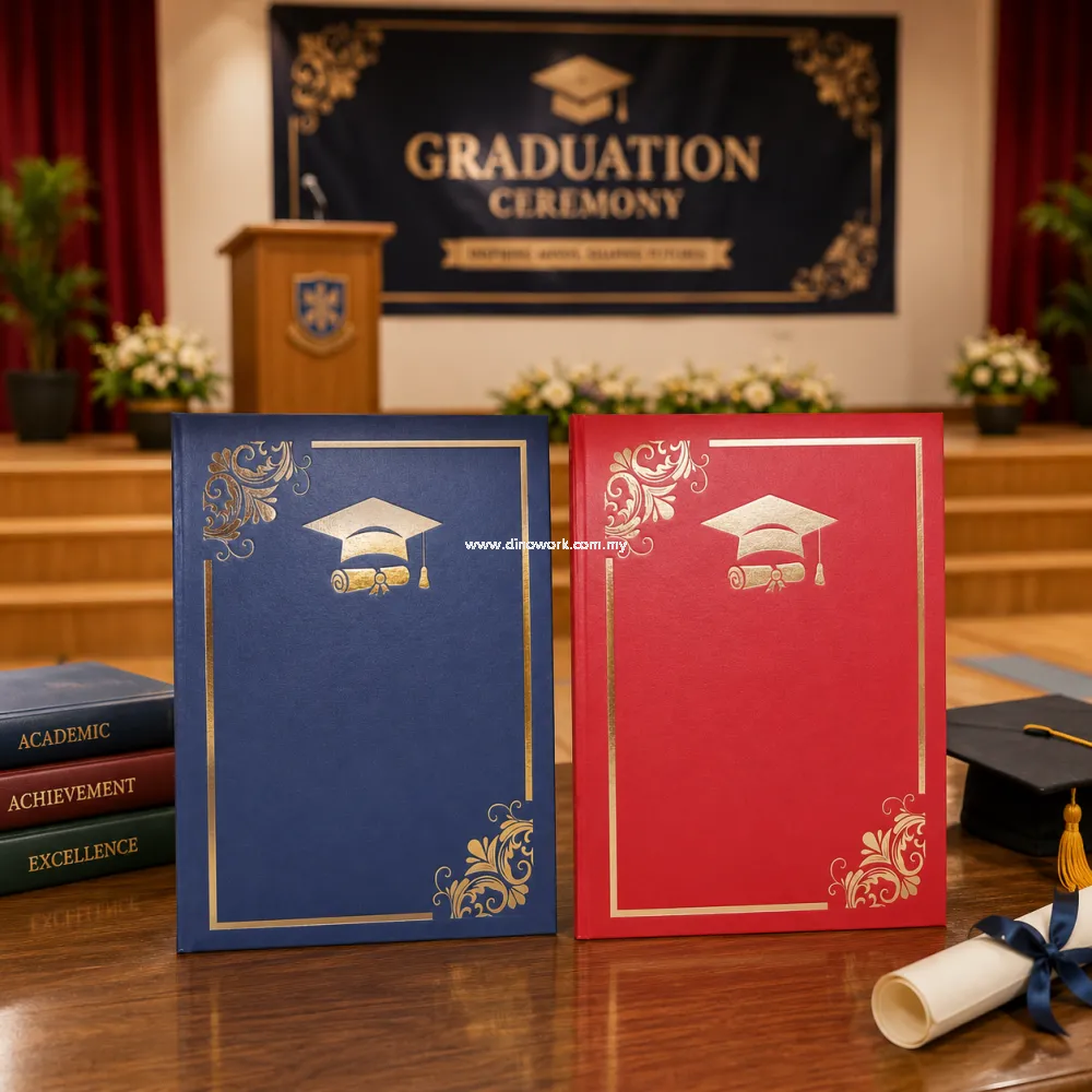 Academic Achievement Certificate Folder