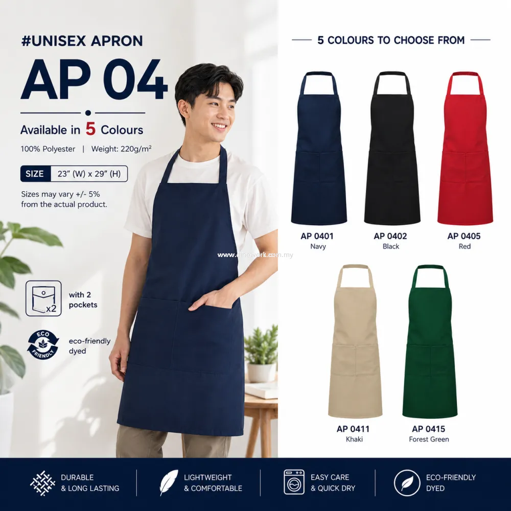 Lightweight Polyester Apron