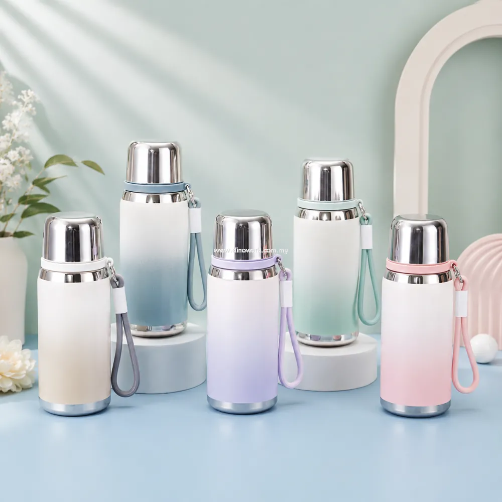 316 Stainless Steel Premium Quality Vacuum Flask with Wrist Strap 8010