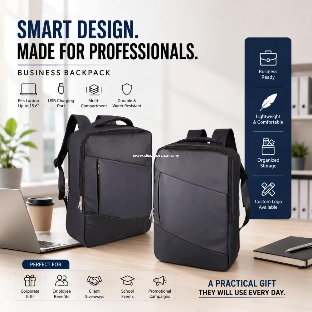 Water Resistant Laptop Backpack